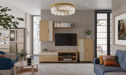 BENSON zestaw, kolor: dąb artisan - kaszmir