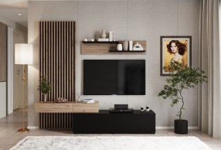 CAMINO zestaw, kolor: dąb artisan - czarny