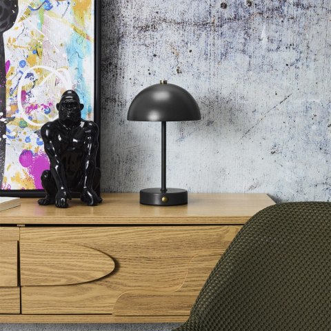 Lampka stołowa Funghi czarna