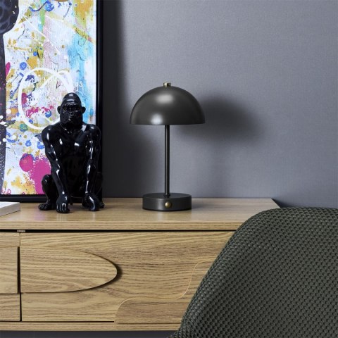 Lampka stołowa Funghi czarna