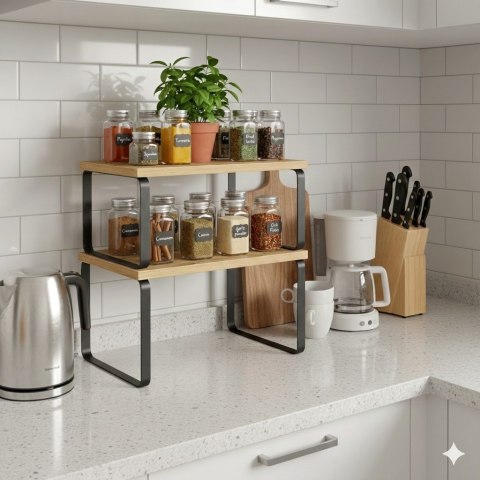 Półki kuchenne 2 szt - artisan -KCS02B88