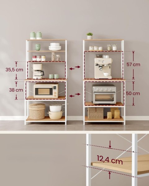 Szafka Kuchenna Regał- KKS019W09