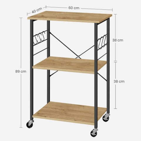 Szafka na Kółach - artisan - KKS060B88