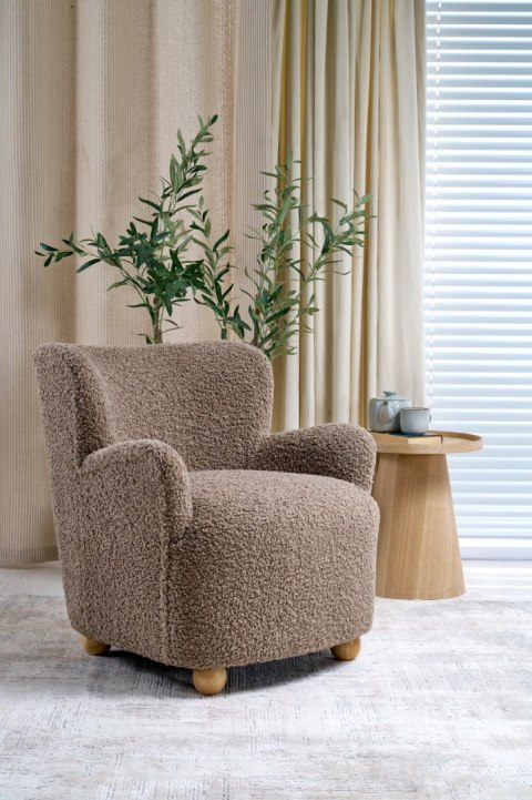 CLAUDIO fotel wypoczynkowy cappuccino