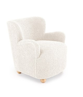 CLAUDIO fotel wypoczynkowy kremowy