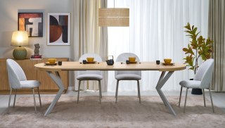 PERONI stół rozkładany dąb hikora - kaszmir