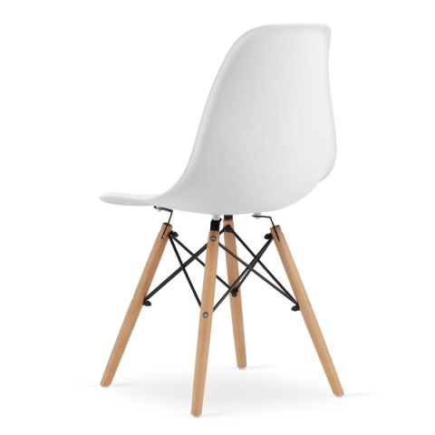 Zestaw stół prostokątny ADRIA 120x80 biały + 4 krzesła OSAKA białe Zestaw stół prostokątny ADRIA 120x80 biały + 4 krzesła OSAKA białe
