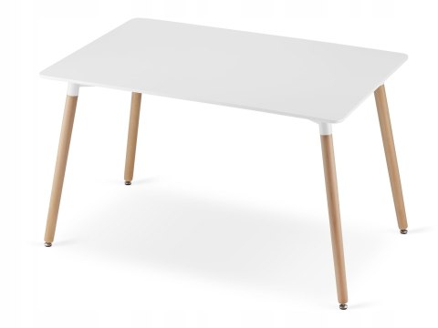 Zestaw stół prostokątny ADRIA 120x80 biały + 4 krzesła OSAKA zielone Zestaw stół prostokątny ADRIA 120x80 biały + 4 krzesła OSAKA zielone