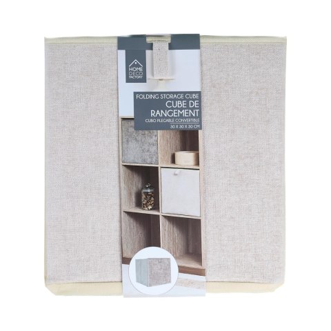 Pudełko do regału Emilia beżowy melanż