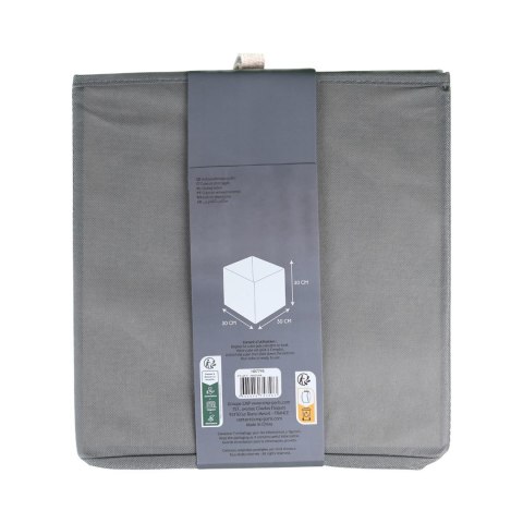 Pudełko do regału Emilia szary melanż