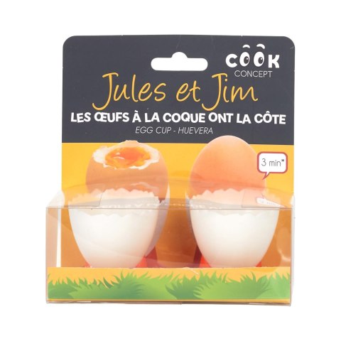 Zestaw dwóch podstawek na jajka Kurze