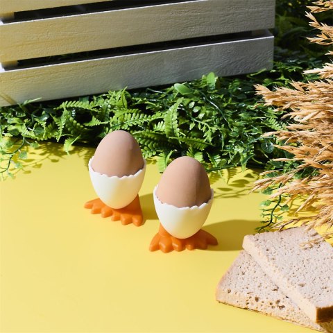 Zestaw dwóch podstawek na jajka Kurze