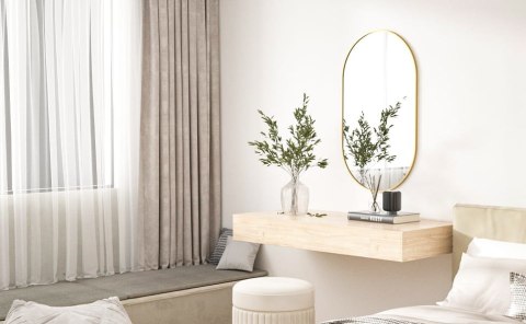 Lustro owalne 100x50cm złota rama Lustro owalne 100x50cm złota rama