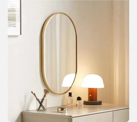 Lustro owalne 100x50cm złota rama Lustro owalne 100x50cm złota rama